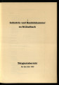 Tätigkeitsbericht / 1958