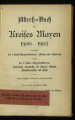 Adreß-Buch des Kreises Mayen / 1900/03