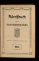 Adreßbuch der Stadt Mülheim an der Ruhr / 1912