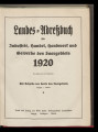 Landes- Adreßbuch für Industrie, Handel, Handerk und Gewerbe des Saargebiets / 1920