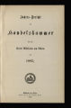 Jahres-Bericht der Handelskammer für den Kreis Mülheim am Rhein / 1885