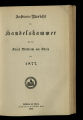Jahres-Bericht der Handelskammer für den Kreis Mülheim am Rhein / 1877 (unvollst.)
