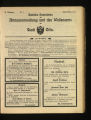 Amtliche Nachrichten der Armenverwaltung und des Waisenamts der Stadt Cöln / 1911