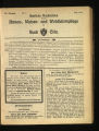 Amtliche Nachrichten für die Armen-, Waisen- und Wohlfahrtspflege der Stadt Köln / 1913