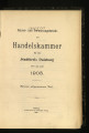 Jahresbericht der Handelskammer für den Stadtkreis Duisburg / 1905