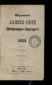 Allgemeines Adreß-Buch (Wohnungs-Anzeiger) für Cöln / 1852