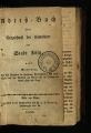 Adreß-Buch oder Verzeichniß der Einwohner der Stadt Köln / 1835