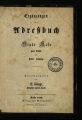Ergänzungen zum Adreßbuch der Stadt Köln / 3. Jahrgang (ERGBD) 1855