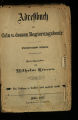 Adreßbuch für Cöln und dessen Regierungsbezirk / 21. Jahrgang 1875