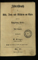 Adreßbuch für Köln, Deutz und Mülheim a. Rh. sowie der Umgebung Köln´s / 8. Jahrgang 1862