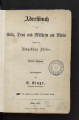 Adreßbuch für Köln, Deutz und Mülheim a. Rh. sowie der Umgebung Köln´s / 9. Jahrgang 1863
