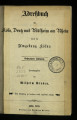Adreßbuch für Köln, Deutz und Mülheim a. Rh. sowie die Umgebung Köln´s / 16. Jahrgang 1870