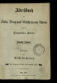 Adreßbuch für Köln, Deutz und Mülheim a. Rh. sowie die Umgebung Köln´s / 18. Jahrgang 1872