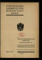 Statistisches Jahrbuch der Hansestadt Köln / 27. Jahrgang 1937#2