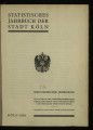 Statistisches Jahrbuch der Stadt Köln / 19. Jahrgang 1929#2