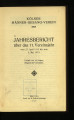 Kölner Männer-Gesang-Verein. Jahresbericht / 71. 1912/13