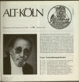 Mitteilungen des Heimatvereins Alt-Köln / Nr. 90, Oktober 1993