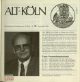 Mitteilungen des Heimatvereins Alt-Köln / Nr. 94, September 1994