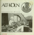 Mitteilungen des Heimatvereins Alt-Köln / Nr. 99, Dezember 1995