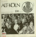 Mitteilungen des Heimatvereins Alt-Köln / Nr. 100, März 1996