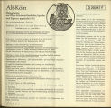 Mitteilungen des Heimatvereins Alt-Köln / Nr. 26, Juni 1977