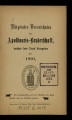Mitglieder-Verzeichniss der Apollinaris-Bruderschaft / 1891