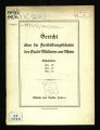 Bericht über die Fortbildungsschulen der Stadt Mülheim am Rhein / 1911/14