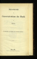 Jahresbericht des Conservatoriums der Musik in Köln / 1885/86