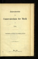 Jahresbericht des Conservatoriums der Musik in Köln / 1897/98