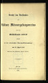 Bericht des Vorstandes des Kölner Männergesangvereins / 1889/90