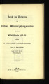 Bericht des Vorstandes des Kölner Männergesangvereins / 1894/95