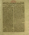 Kaiserliche Reichs-Ober-Post-Amts-Zeitung zu Köln / 1792 (unvollständig)