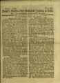 Kaiserliche Reichs-Ober-Post-Amts-Zeitung zu Köln / 1793 (unvollständig)