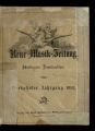 Neue Musik-Zeitung / 13. Jahrgang 1892 (unvollständig)