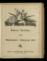 Neue Musik-Zeitung / 15. Jahrgang 1894 (unvollständig)