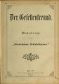 Der Gesellenfreund / 1898