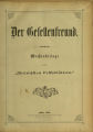 Titelblatt (Seite I)