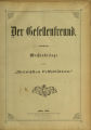 Der Gesellenfreund / 1899