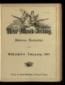 Neue Musik-Zeitung / 18. Jahrgang 1897 (unvollständig)