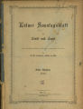 Kölner Sonntagsblatt für Stadt und Land / 1. Jahrgang 1872