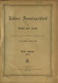 Kölner Sonntagsblatt für Stadt und Land / 3. Jahrgang 1874