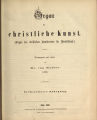Organ für christliche Kunst / 16. Jahrgang 1866