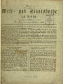 Welt- und Staatsboth zu Köln / 1814
