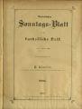 Rheinisches Sonntagsblatt für das katholische Volk / 1906