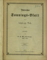 Rheinisches Sonntagsblatt für das katholische Volk / 1882