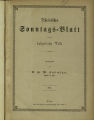 Rheinisches Sonntagsblatt für das katholische Volk / 1881