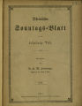 Rheinisches Sonntagsblatt für das katholische Volk / 1884