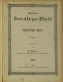 Rheinisches Sonntagsblatt für das katholische Volk / 1897