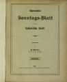 Rheinisches Sonntagsblatt für das katholische Volk / 1895