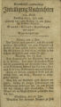 Stadtkölnisch-gemeinnützige Intelligenz-Nachrichten / 1796,Juni-Dezember (unvollständig)